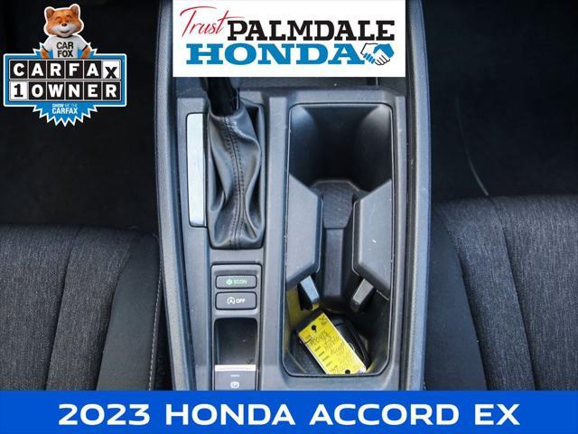 used 2023 Honda Accord car, priced at $25,391