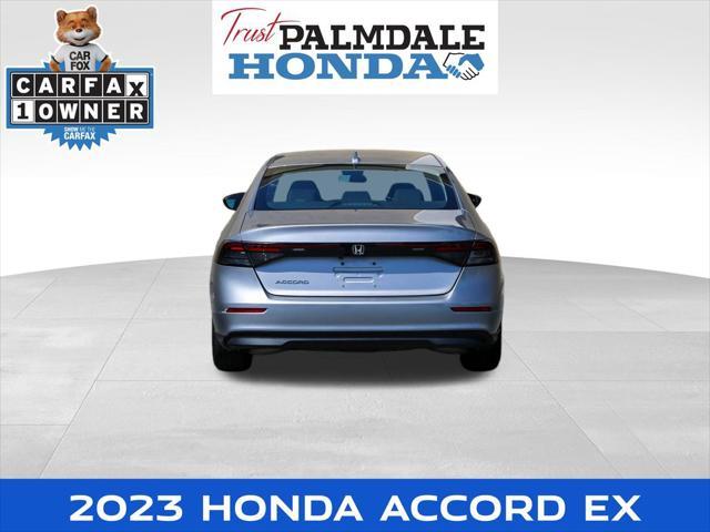 used 2023 Honda Accord car, priced at $25,391
