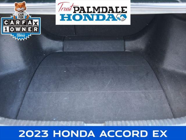 used 2023 Honda Accord car, priced at $25,391