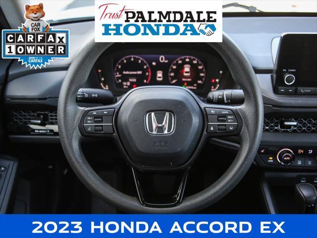 used 2023 Honda Accord car, priced at $25,391