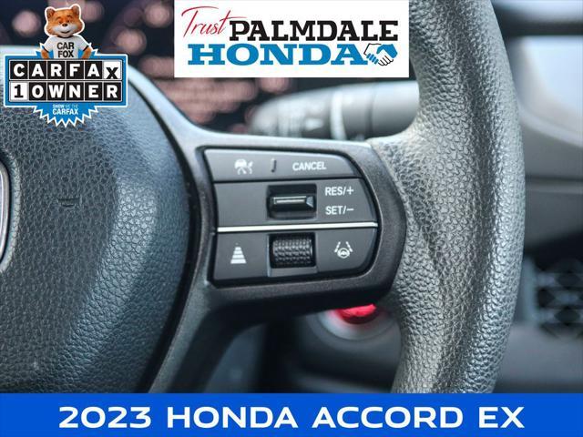 used 2023 Honda Accord car, priced at $25,391