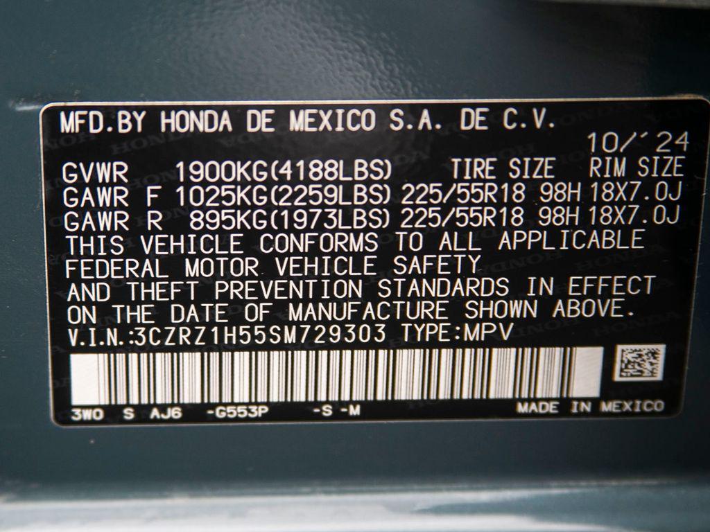 used 2025 Honda HR-V car, priced at $24,500