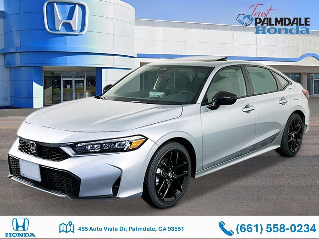new 2025 Honda Civic Hybrid car, priced at $30,100