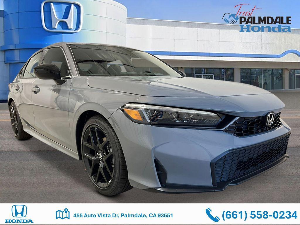 new 2026 Honda Civic car, priced at $28,245