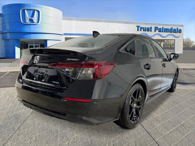 new 2025 Honda Civic Hybrid car, priced at $30,100