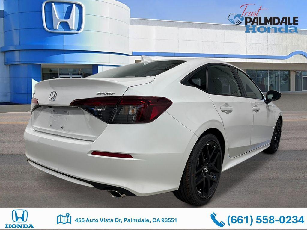 new 2025 Honda Civic car, priced at $27,855