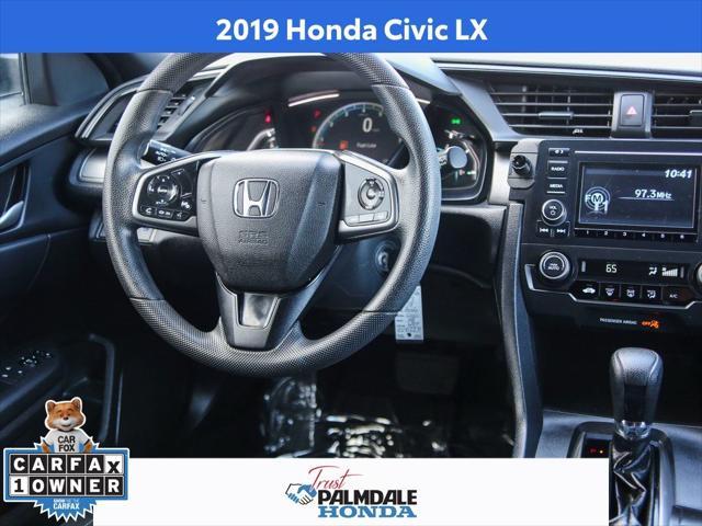 used 2019 Honda Civic car, priced at $16,991