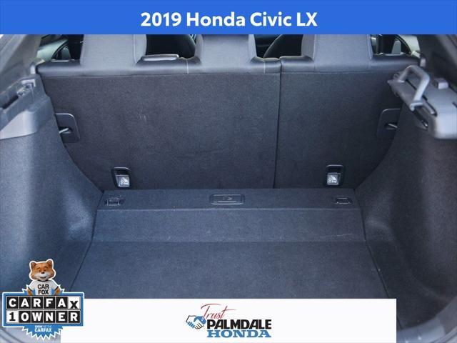 used 2019 Honda Civic car, priced at $16,991