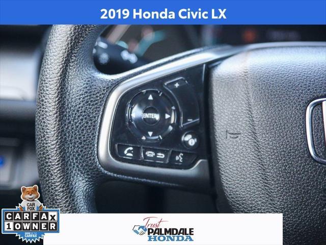 used 2019 Honda Civic car, priced at $16,991