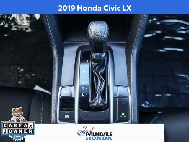 used 2019 Honda Civic car, priced at $16,991