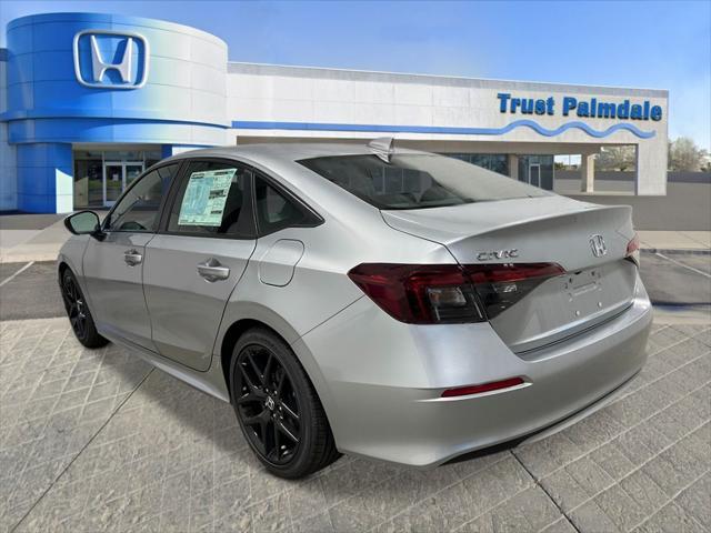 new 2025 Honda Civic car, priced at $27,400