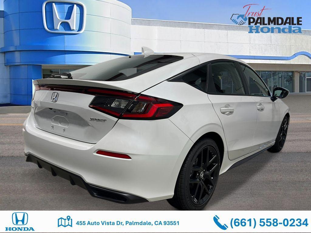 new 2025 Honda Civic car, priced at $29,055