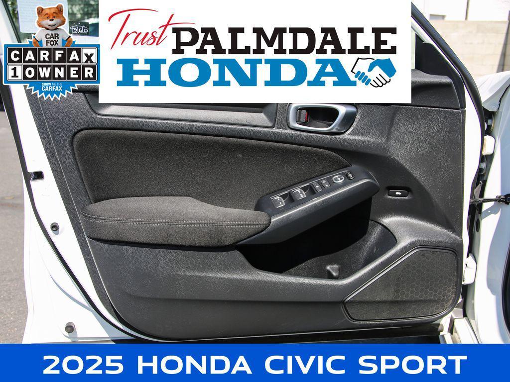 used 2025 Honda Civic car, priced at $24,991
