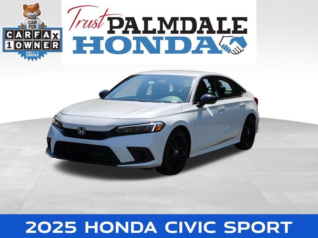 used 2025 Honda Civic car, priced at $24,991