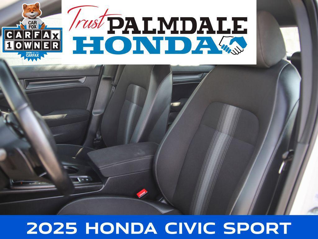 used 2025 Honda Civic car, priced at $24,991