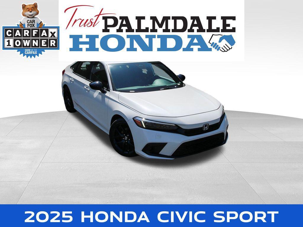 used 2025 Honda Civic car, priced at $24,991