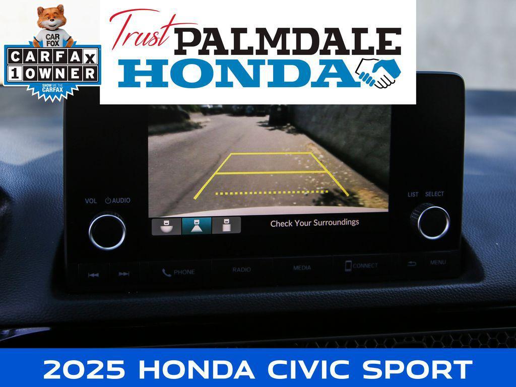 used 2025 Honda Civic car, priced at $24,991
