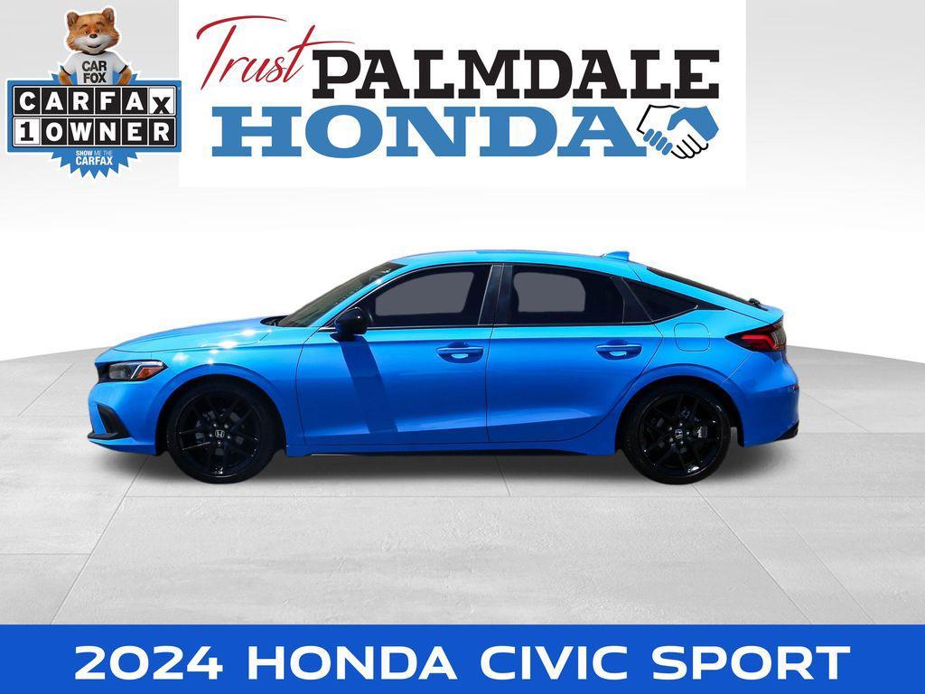 used 2024 Honda Civic car, priced at $22,991