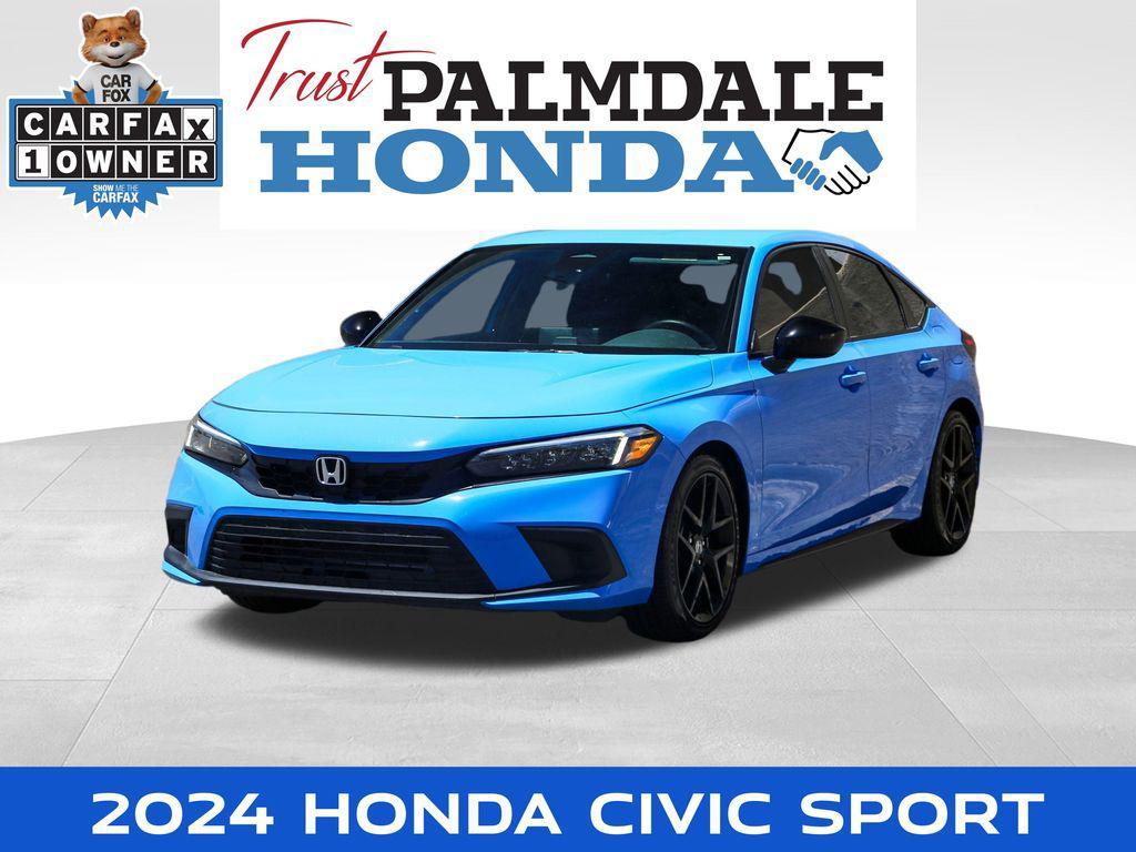 used 2024 Honda Civic car, priced at $22,991
