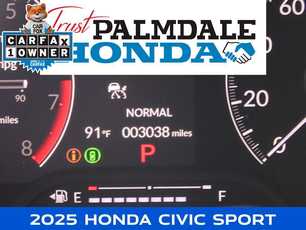 used 2025 Honda Civic car, priced at $25,933