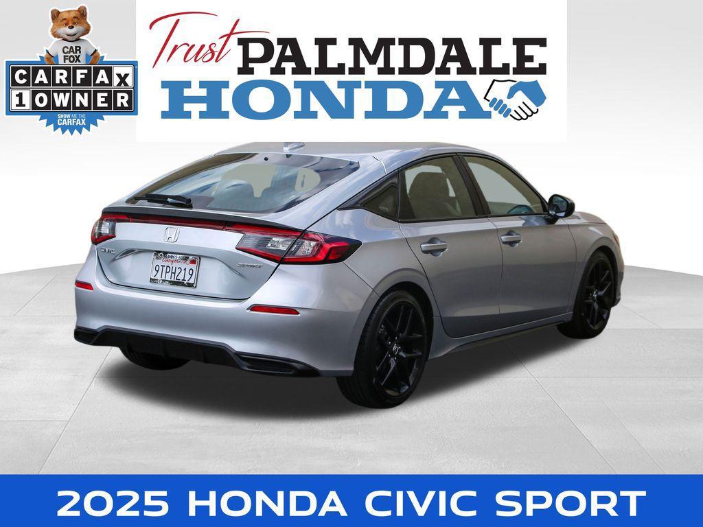 used 2025 Honda Civic car, priced at $25,933