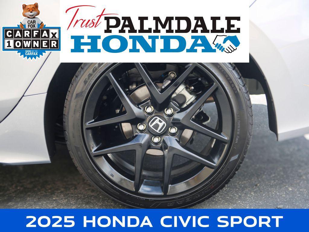 used 2025 Honda Civic car, priced at $25,933