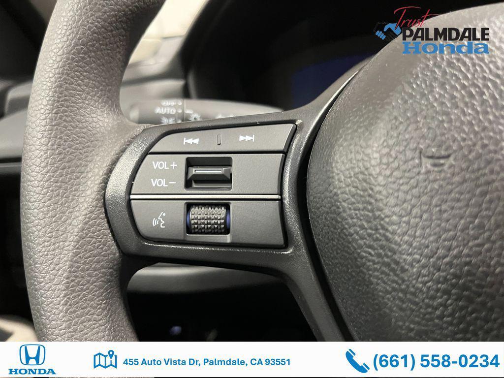 new 2025 Honda Accord car, priced at $30,710