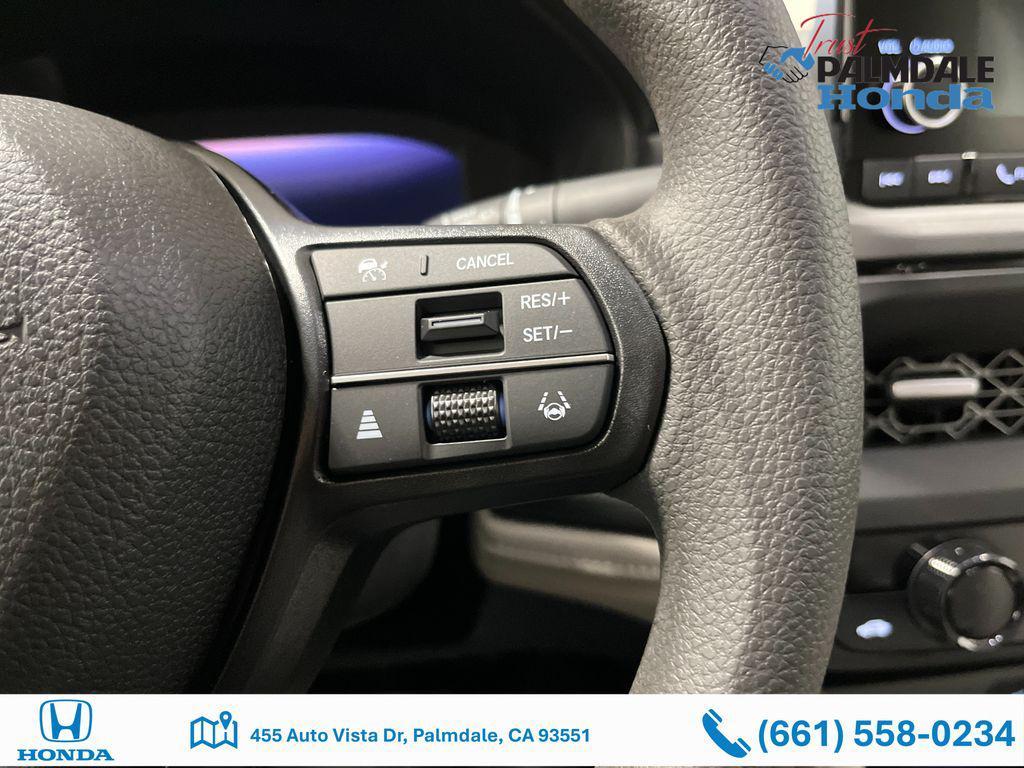 new 2025 Honda Accord car, priced at $30,710