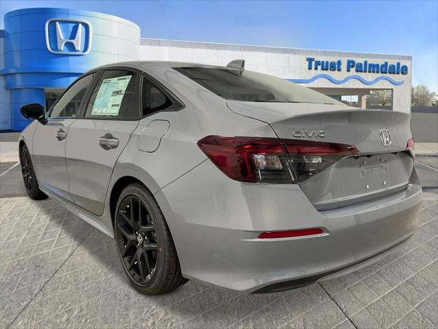 new 2025 Honda Civic car, priced at $27,855