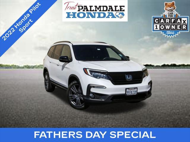 used 2022 Honda Pilot car, priced at $32,591