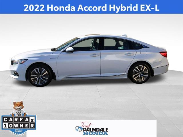 used 2022 Honda Accord Hybrid car, priced at $27,751