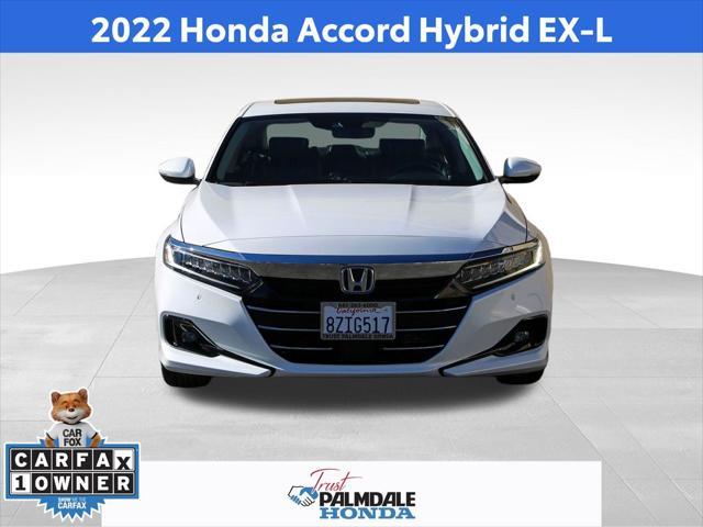 used 2022 Honda Accord Hybrid car, priced at $27,751