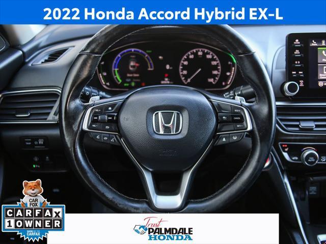 used 2022 Honda Accord Hybrid car, priced at $27,751