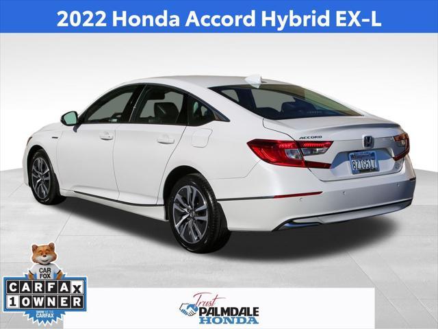 used 2022 Honda Accord Hybrid car, priced at $27,751