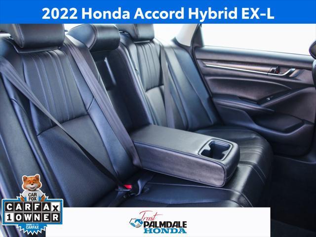 used 2022 Honda Accord Hybrid car, priced at $27,751