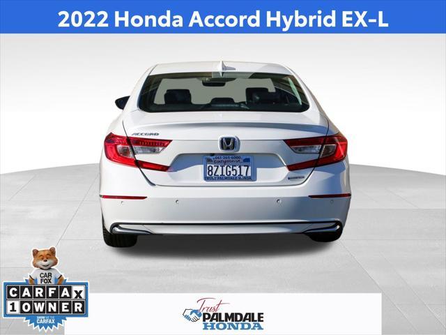 used 2022 Honda Accord Hybrid car, priced at $27,751