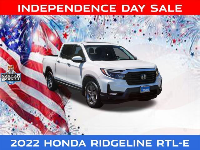 used 2022 Honda Ridgeline car, priced at $31,491
