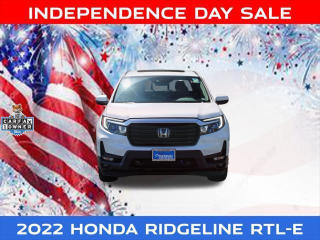 used 2022 Honda Ridgeline car, priced at $31,491