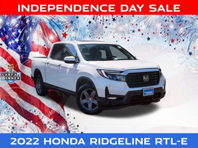 used 2022 Honda Ridgeline car, priced at $31,491