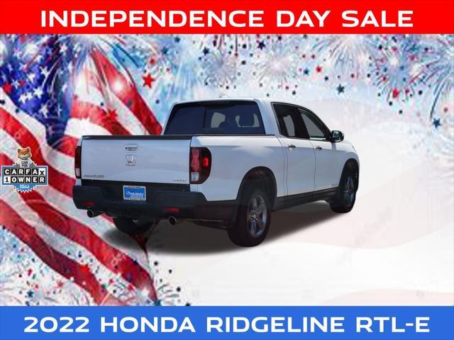 used 2022 Honda Ridgeline car, priced at $31,491