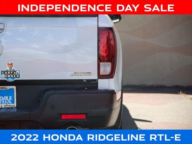 used 2022 Honda Ridgeline car, priced at $31,491