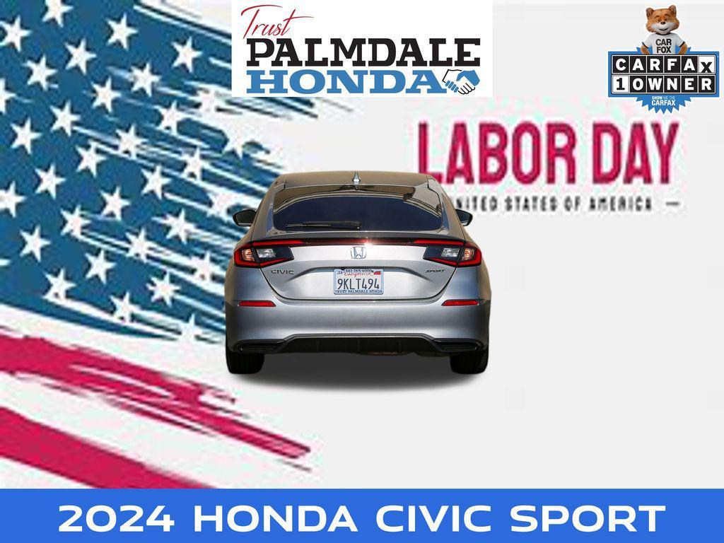 used 2024 Honda Civic car, priced at $23,863