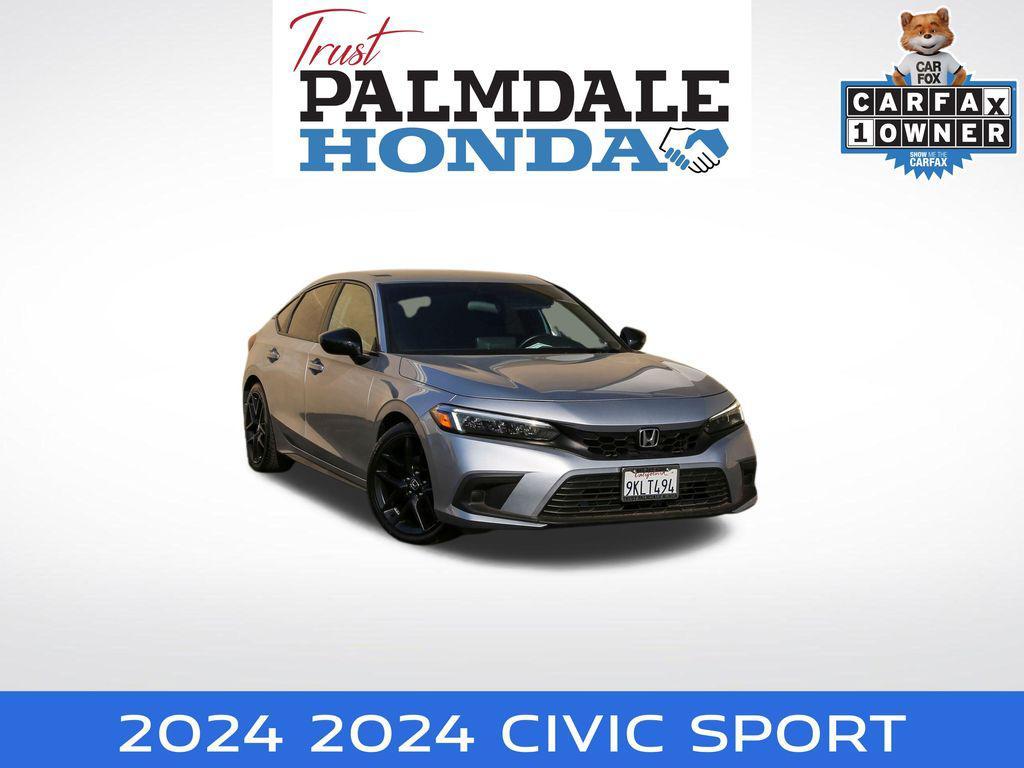 used 2024 Honda Civic car, priced at $23,559