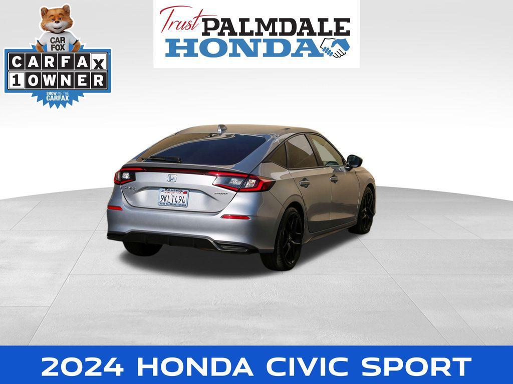 used 2024 Honda Civic car, priced at $23,863