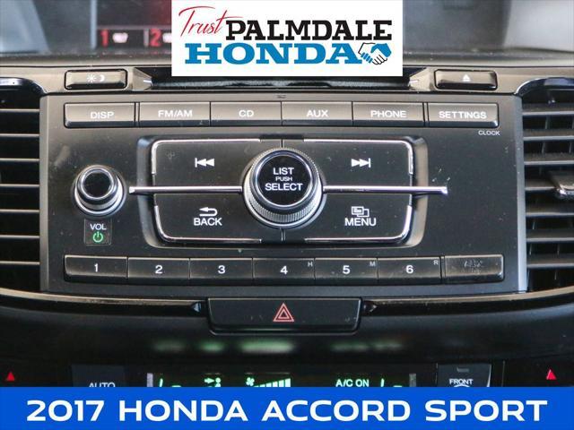 used 2017 Honda Accord car, priced at $15,991