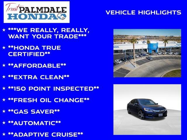 used 2017 Honda Accord car, priced at $15,991