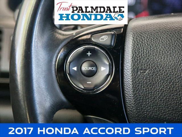 used 2017 Honda Accord car, priced at $15,991