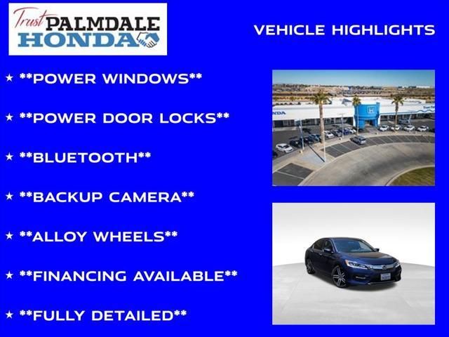 used 2017 Honda Accord car, priced at $15,991