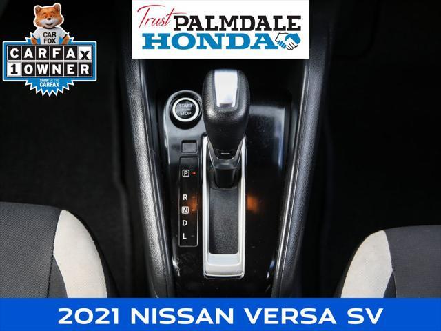 used 2021 Nissan Versa car, priced at $14,757