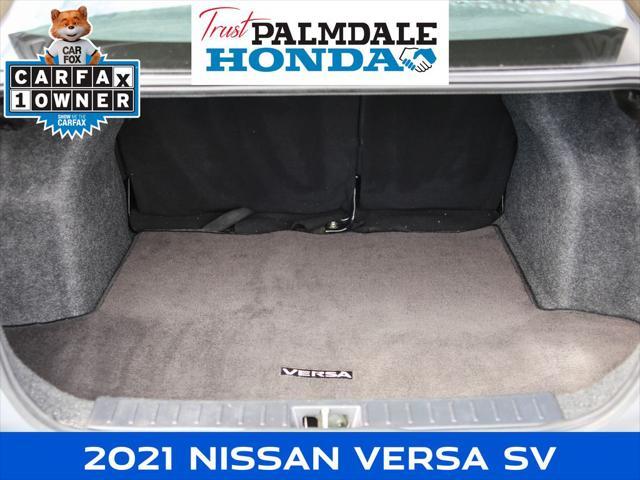 used 2021 Nissan Versa car, priced at $14,757